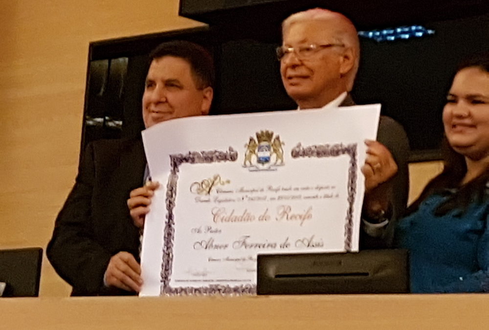 Câmara Municipal homenageia ACBV e seu fundador